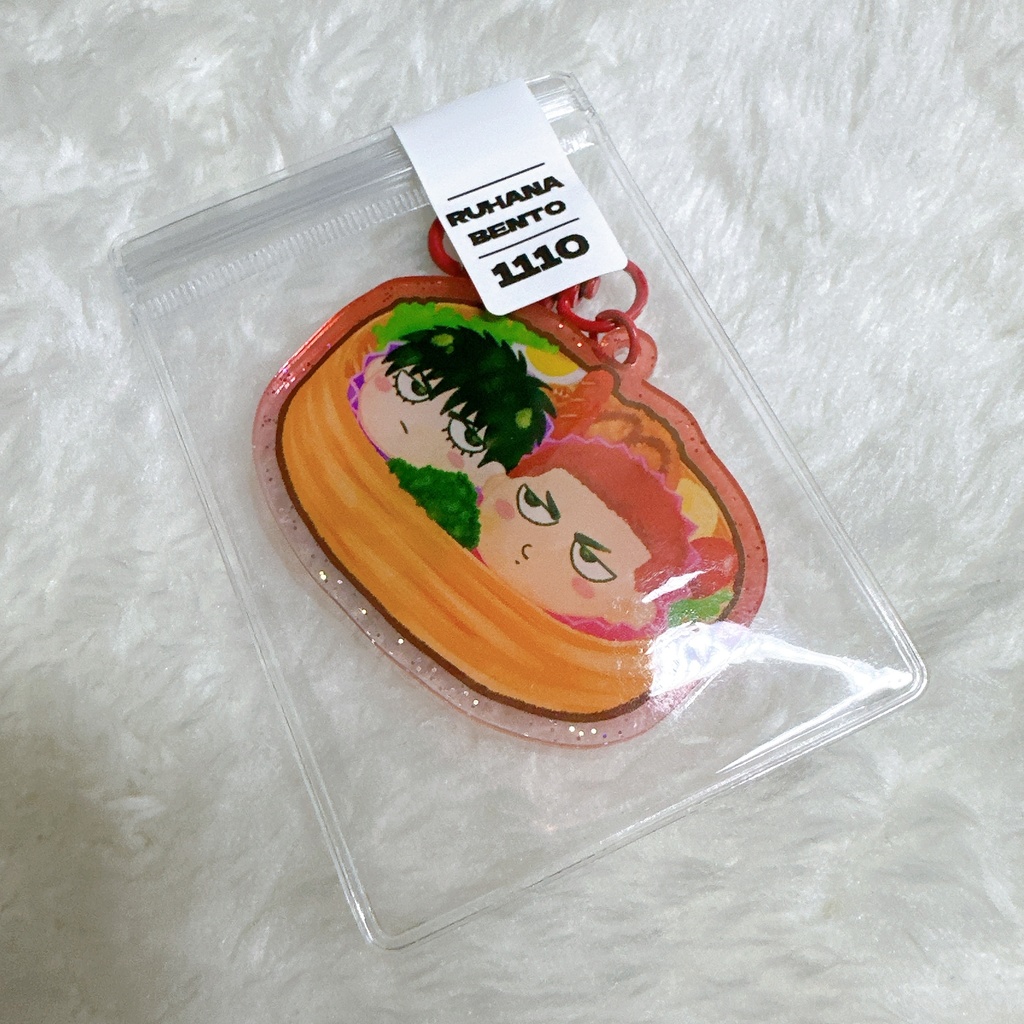 流花弁当アクキー
