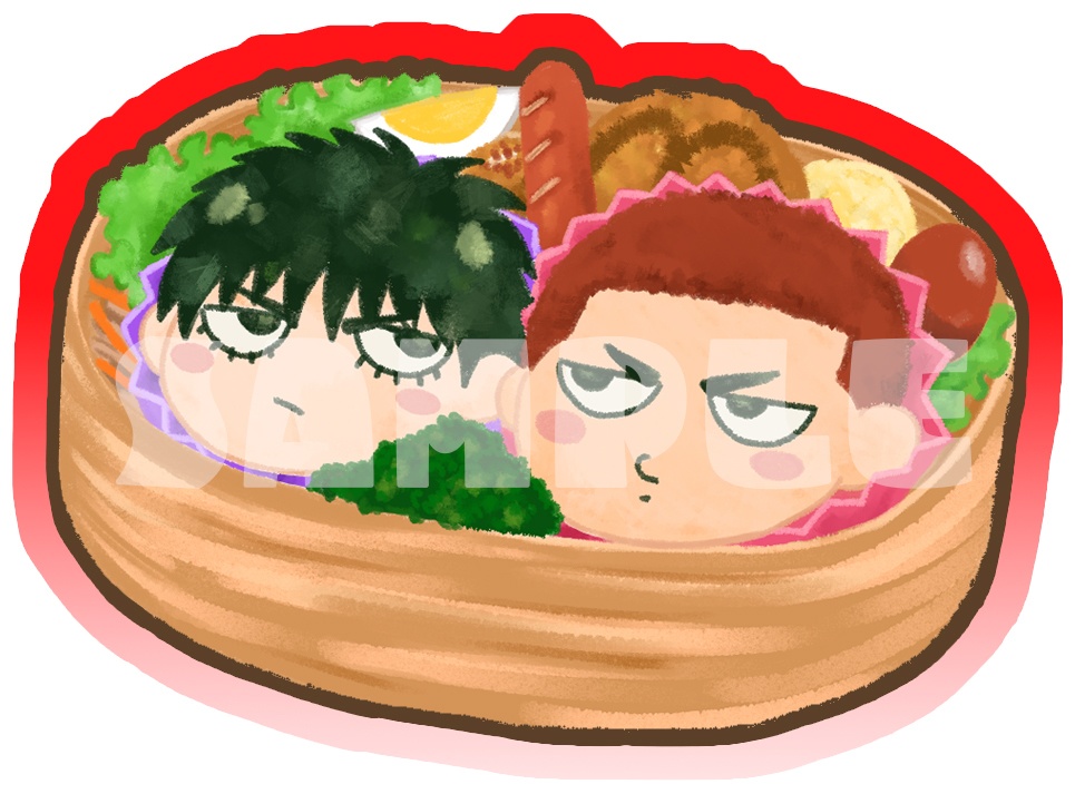 流花弁当アクキー