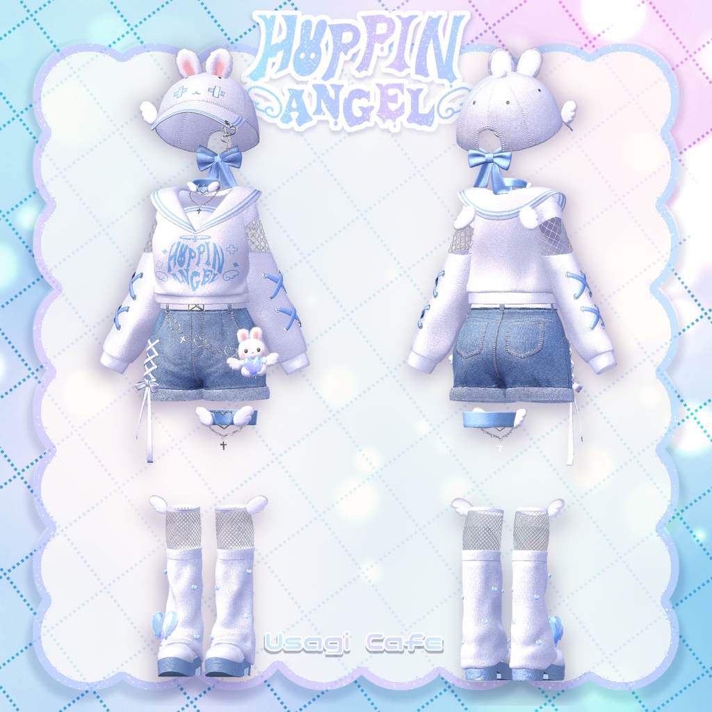 【キプフェル&まめひなた追加!】🐰ʚHoppin'♡Angelɞ🐰 -10Avatar-