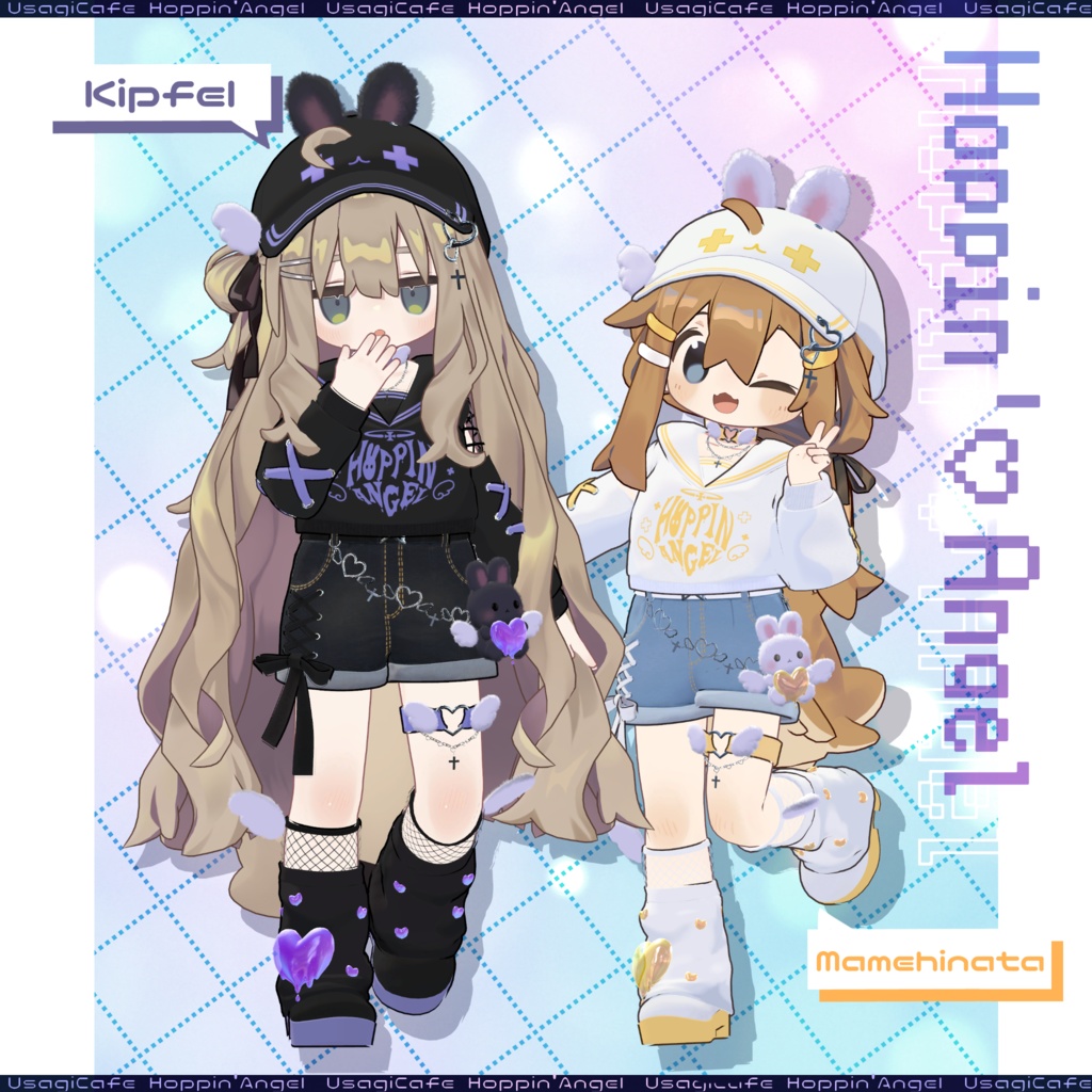【キプフェル&まめひなた追加!】🐰ʚHoppin'♡Angelɞ🐰 -10Avatar-
