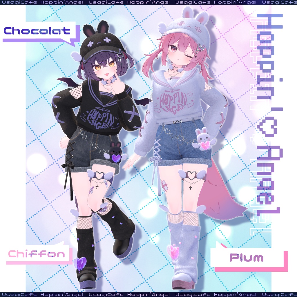 【プラム、なのでび、セフィラ追加!】🐰ʚHoppin'♡Angelɞ🐰 -13Avatar-