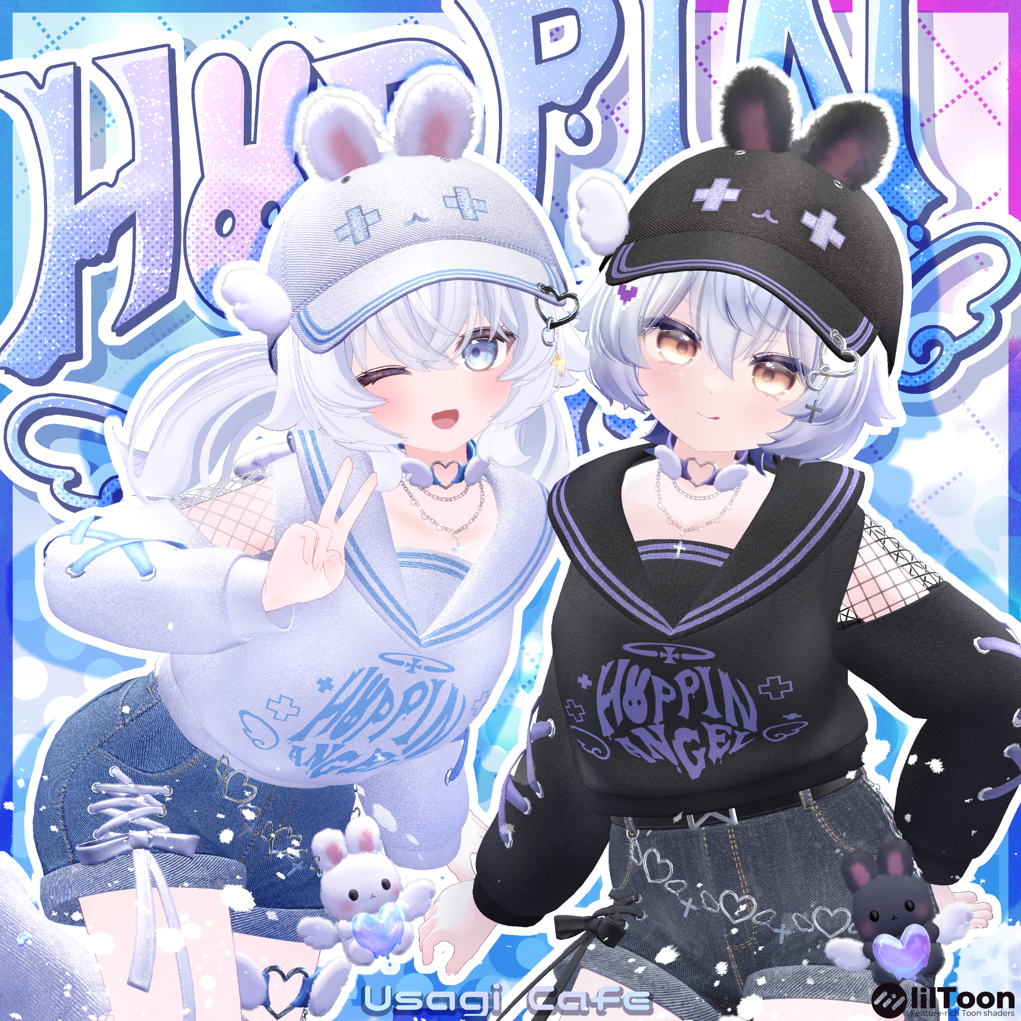 【キプフェル&まめひなた追加！】🐰ʚHoppin'♡Angelɞ🐰 -10Avatar-