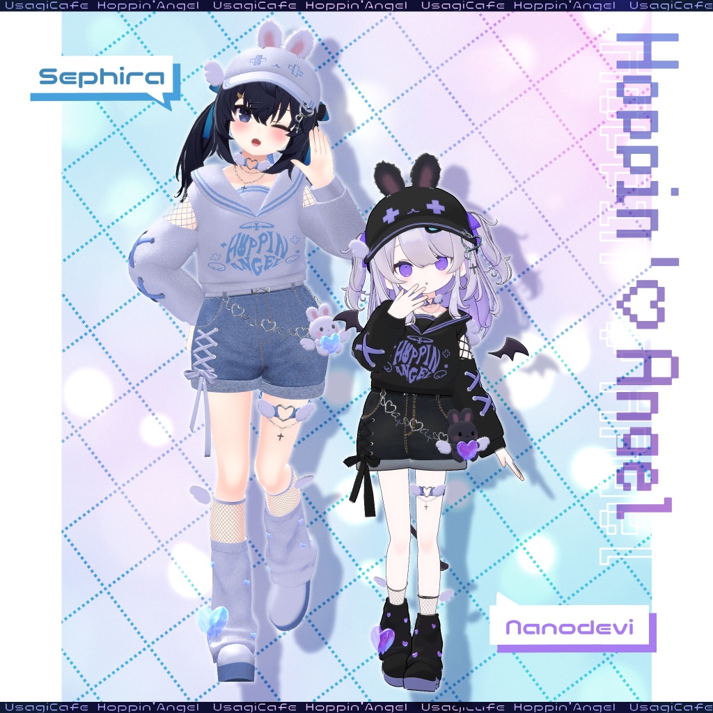 【プラム、なのでび、セフィラ追加!】🐰ʚHoppin'♡Angelɞ🐰 -13Avatar-