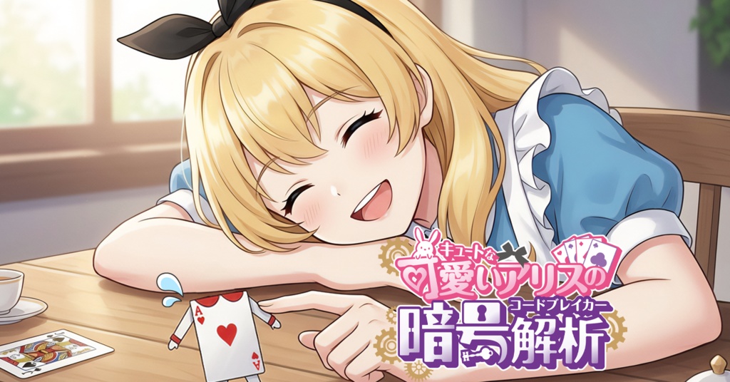 マーダーミステリー「可愛いアリスの暗号解析」