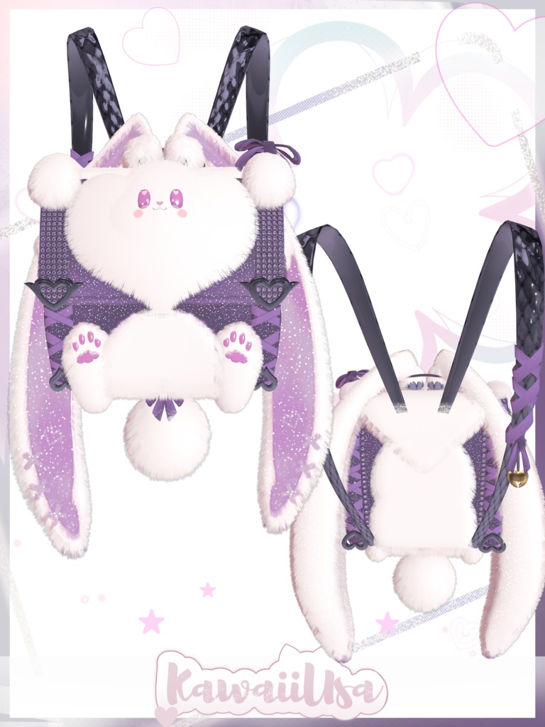 🐰KawaiiUsa🐰 Backpack『カワイイウサ』バックパック