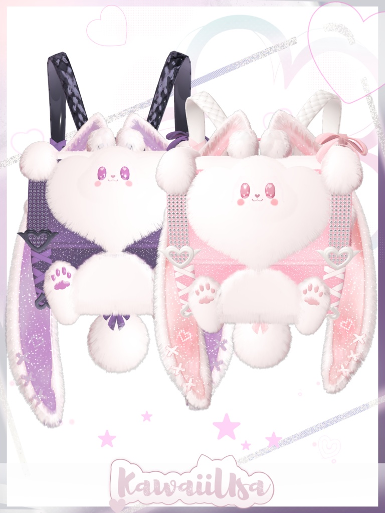 🐰KawaiiUsa🐰 Backpack『カワイイウサ』バックパック