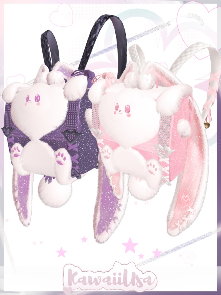 🐰KawaiiUsa🐰 Backpack『カワイイウサ』バックパック