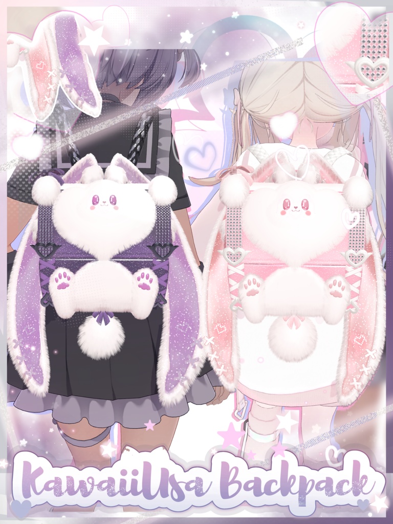 🐰KawaiiUsa🐰 Backpack『カワイイウサ』バックパック