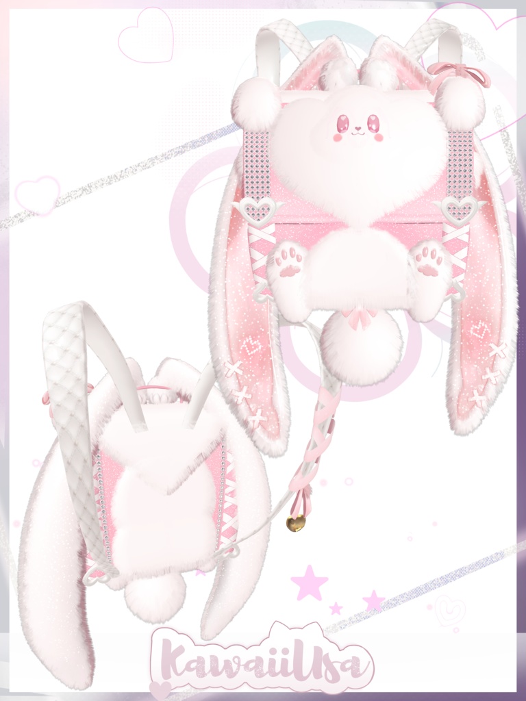 🐰KawaiiUsa🐰 Backpack『カワイイウサ』バックパック