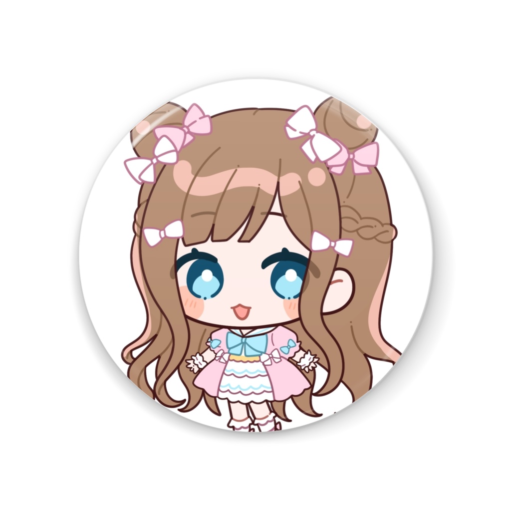 モモマリちゃん缶ミラー