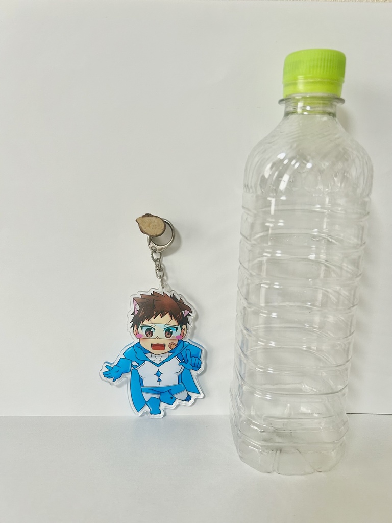 どこでも一緒!ぬこヒーロー〈アクリルキーホルダー〉