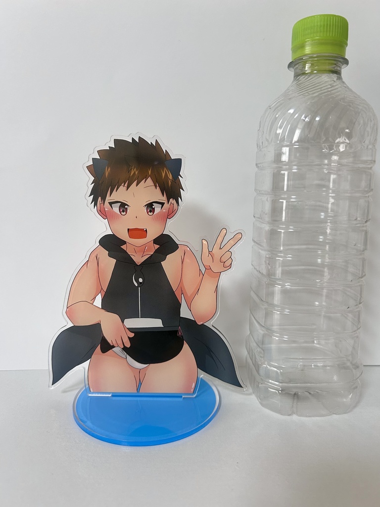 【活動3周年記念】シャチ衣装ししゃも。〈アクリルフィギュア〉