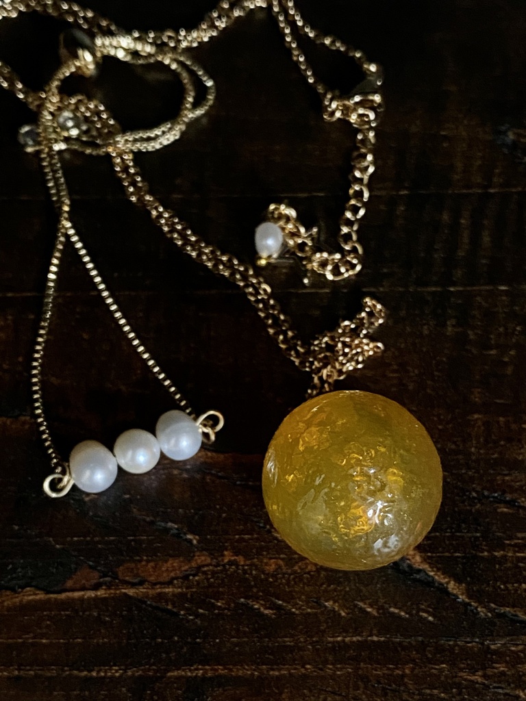 お月見セット ネックレスとブレスレット