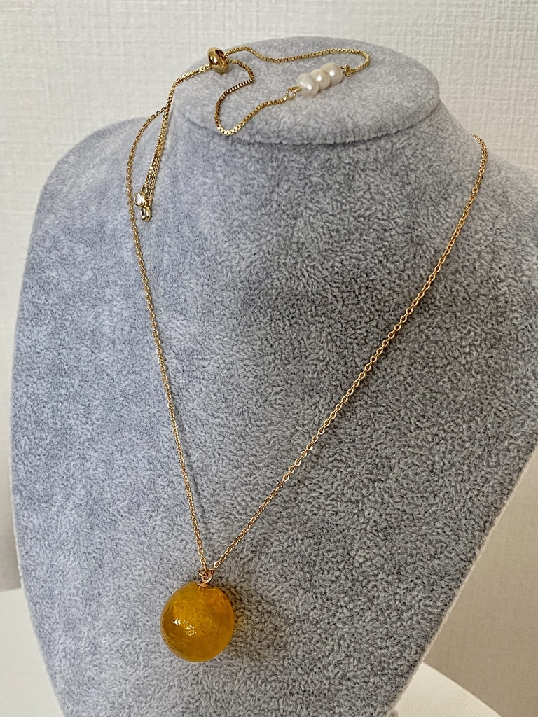 お月見セット ネックレスとブレスレット