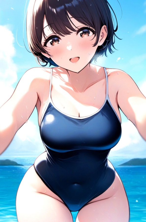 スクール水着美姫