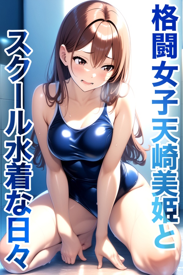 格闘女子天崎美姫とスクール水着な日々