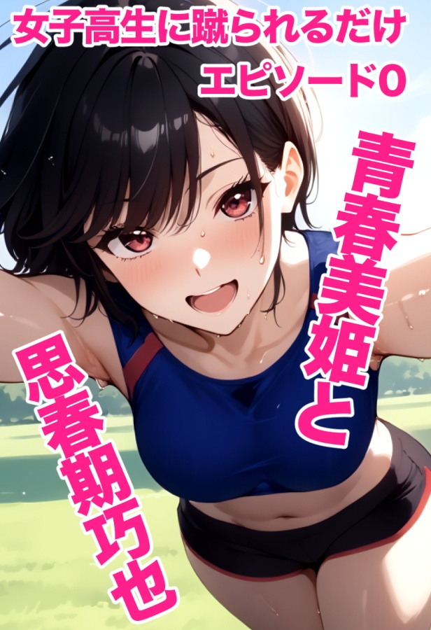 女子高生に蹴られるだけエピソード0 青春美姫と思春期巧也 booth版おまけCG付き
