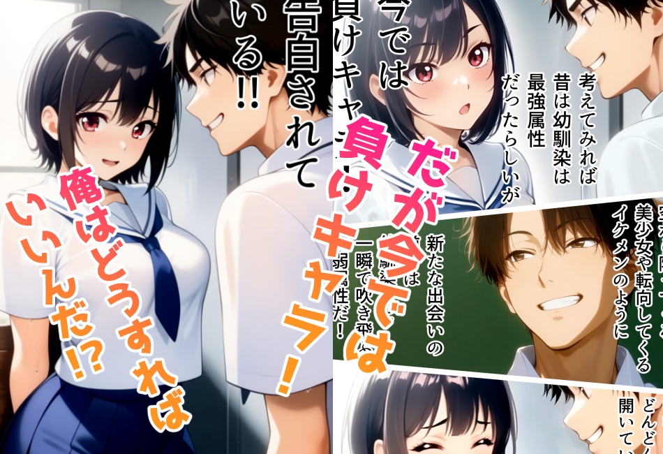 女子高生に蹴られるだけエピソード0 青春美姫と思春期巧也 booth版おまけCG付き