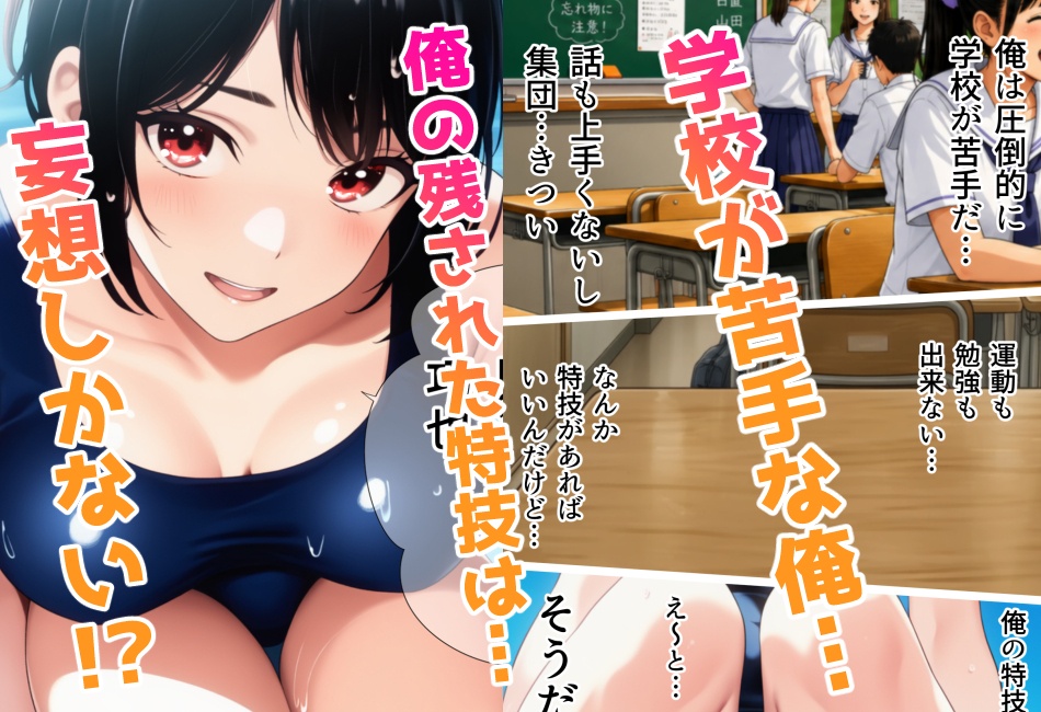 女子高生に蹴られるだけエピソード0 青春美姫と思春期巧也 booth版おまけCG付き