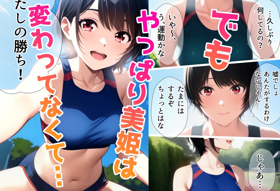 女子高生に蹴られるだけエピソード0 青春美姫と思春期巧也 booth版おまけCG付き