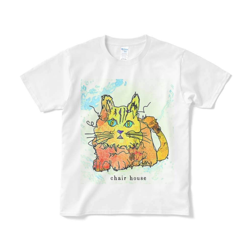 へたねこTシャツ