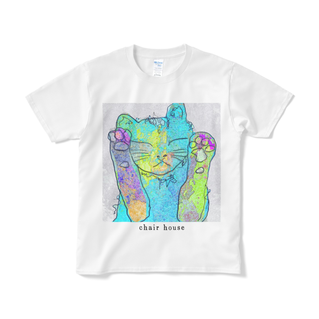 へたねこTシャツ