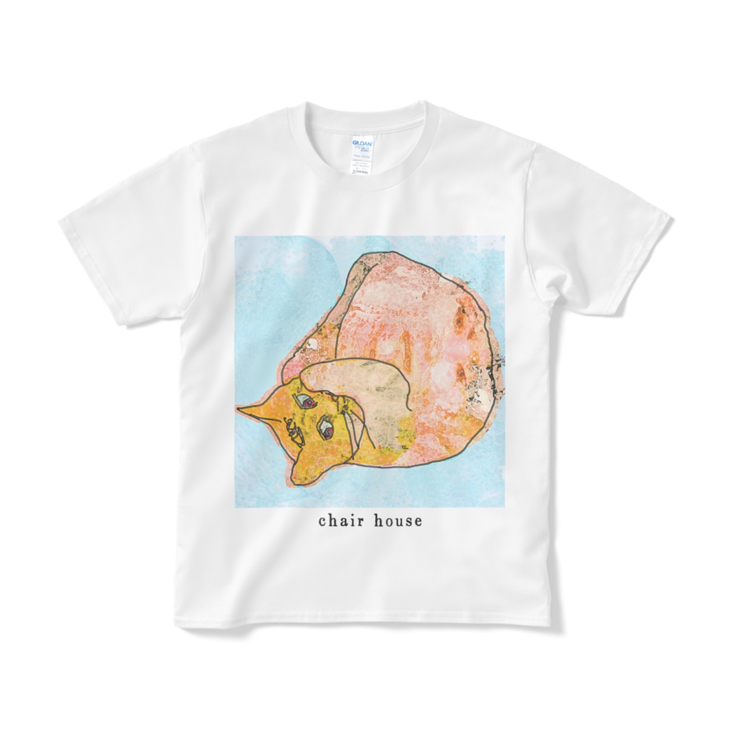 へたねこTシャツ