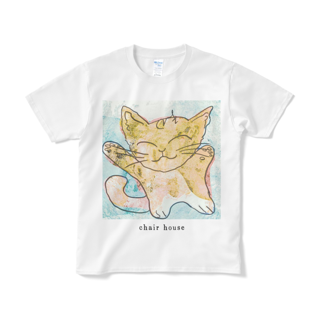 へたねこTシャツ