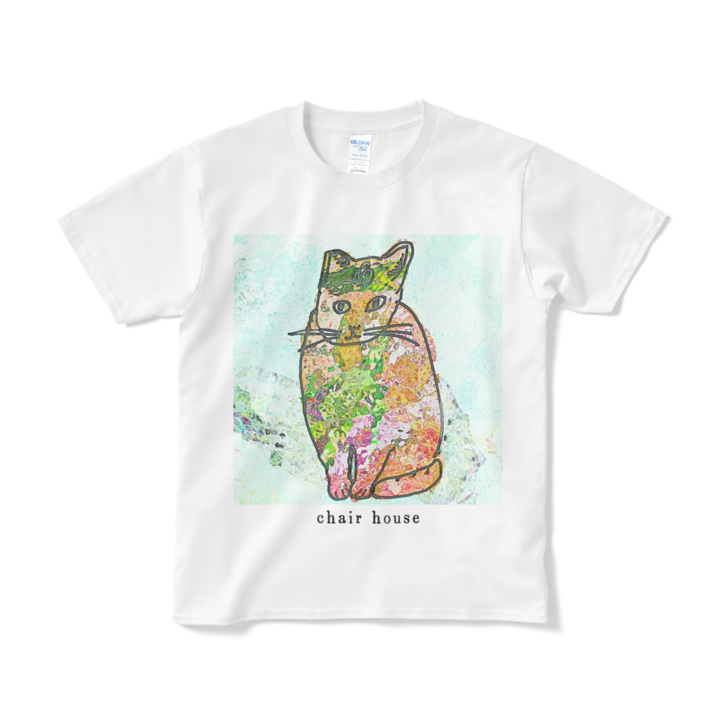 へたねこTシャツ