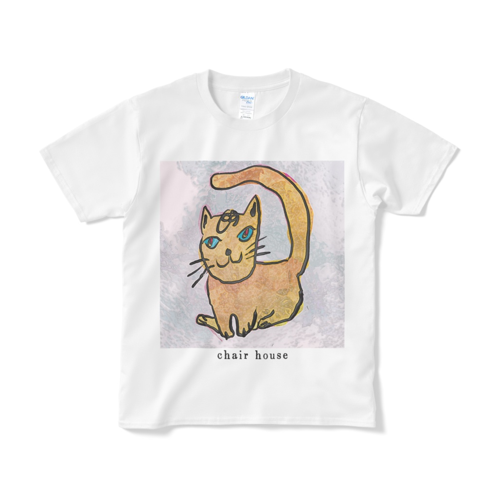 へたねこTシャツ