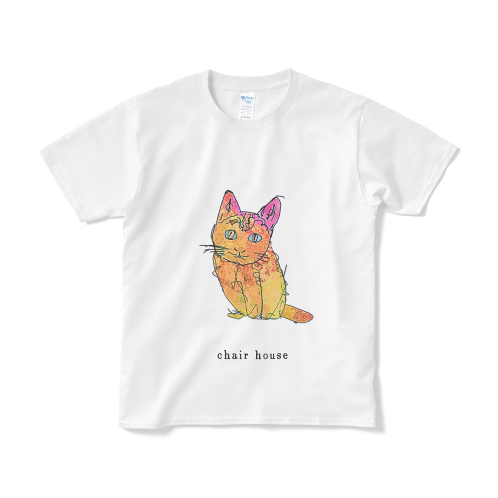 へたねこTシャツ