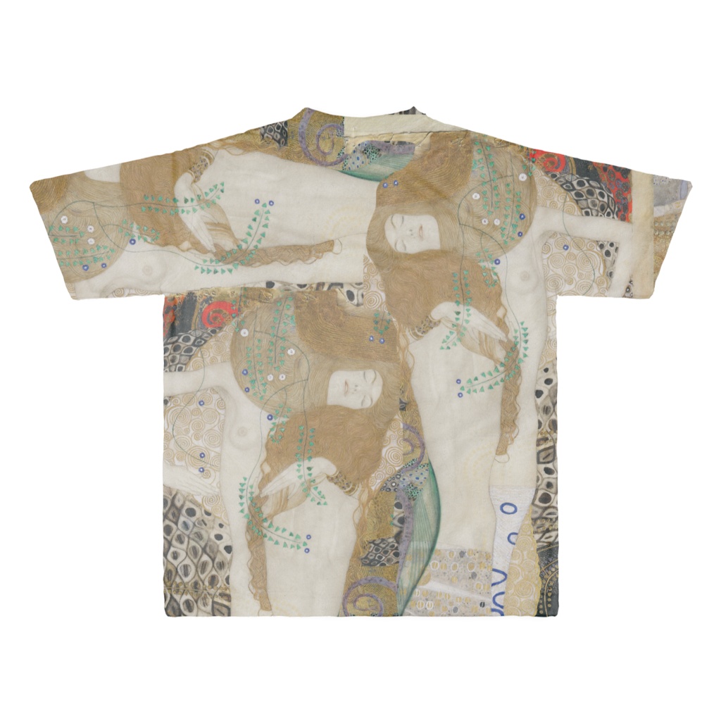 クリムト - 水蛇 - アートTシャツ