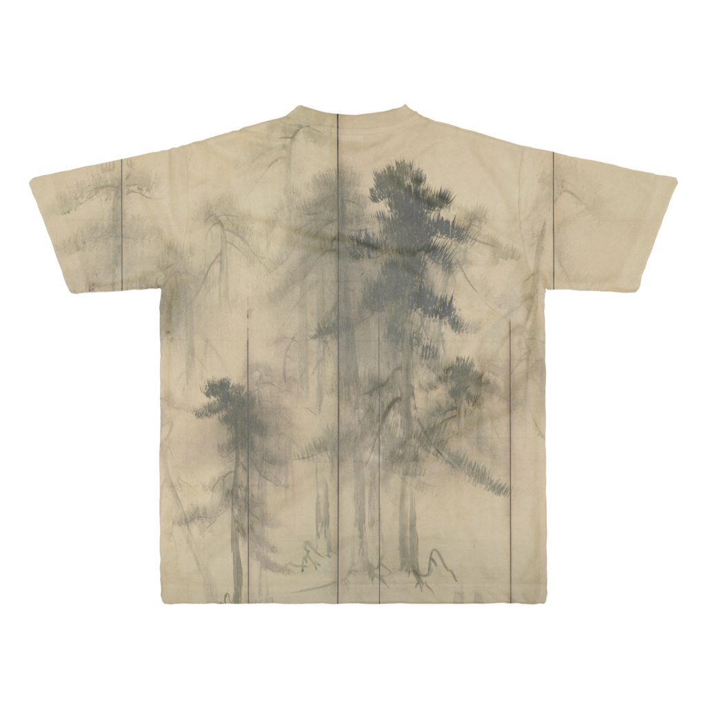 長谷川等伯 - 松林図屏風 - アートTシャツ