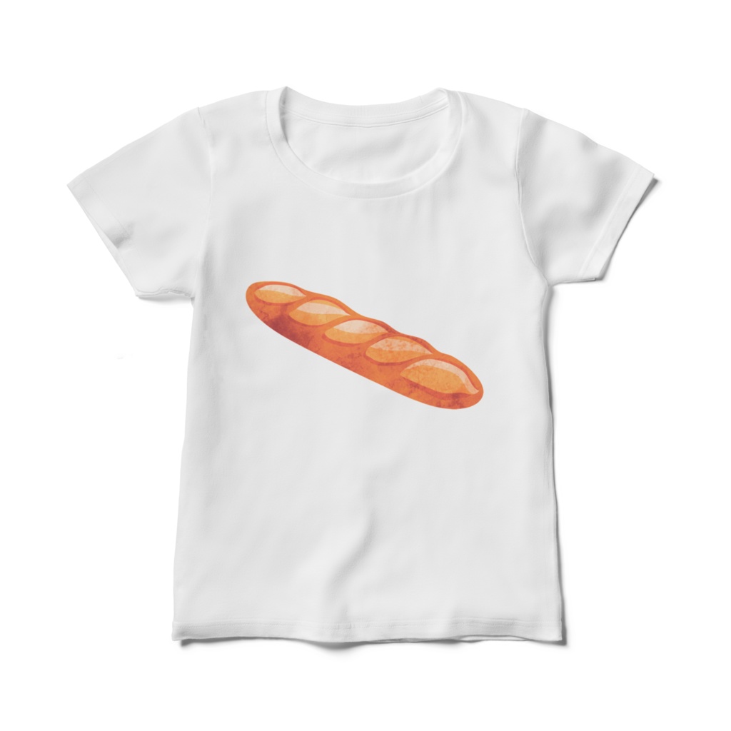フランスパンTシャツ レディース