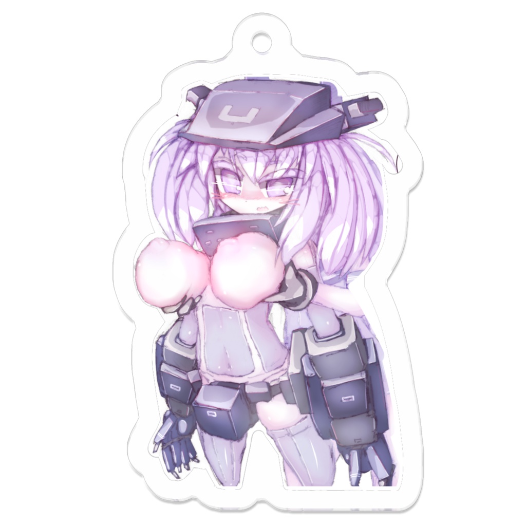 グラフ子アクリルキーホルダー02