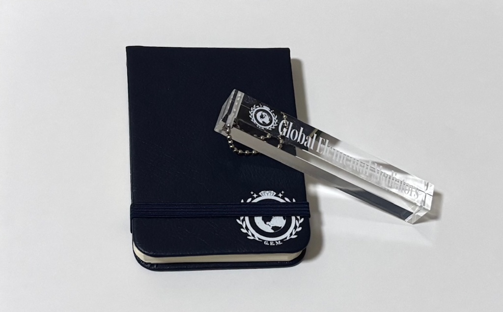 【十二月のアルカ・ジュエリ】G.E.M.公式メモパッド/ルームキーホルダー（数量限定販売）