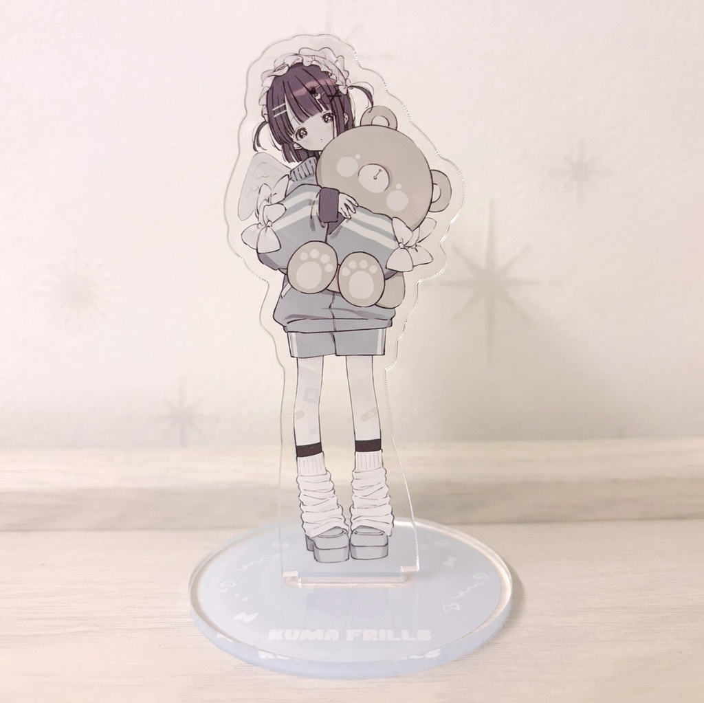 ⋆⸜𝐧𝐞𝐰⸝⋆フリルちゃんアクリルスタンド🩶