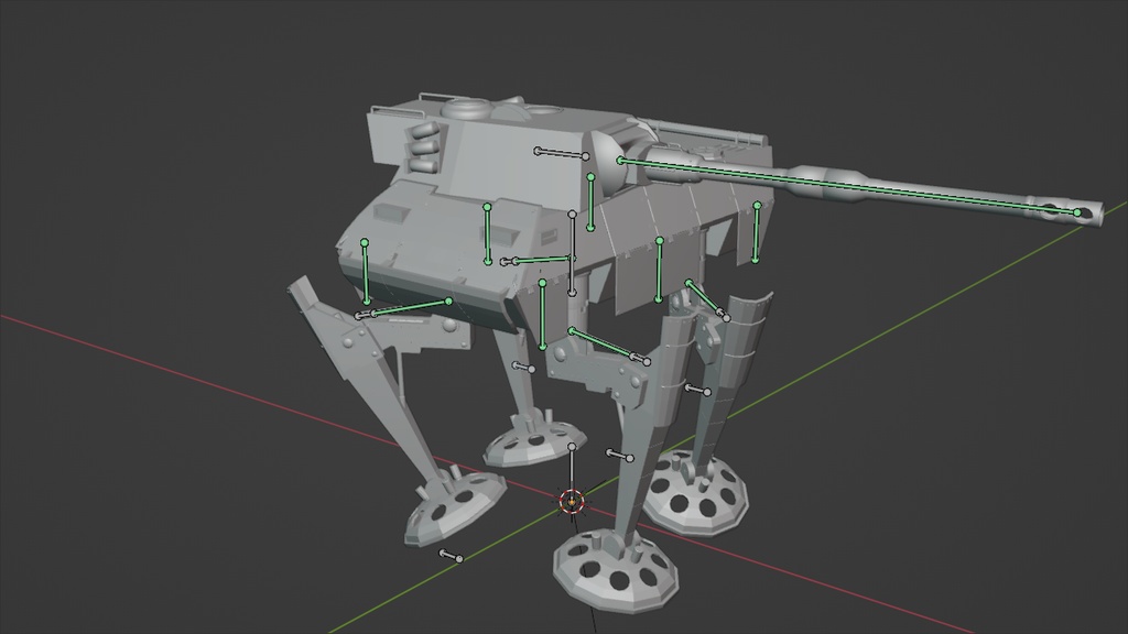 【Blender】アラクネー/Arachne