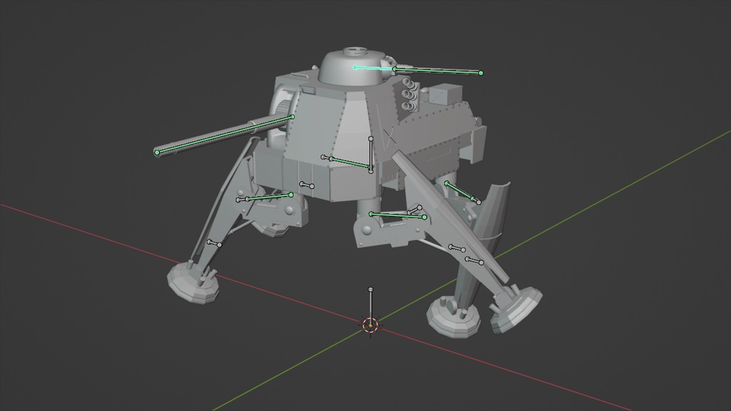 【Blender】トリフネ/Tori-Fune