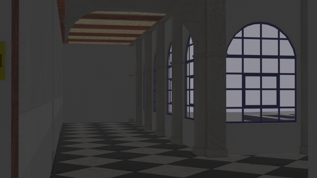 【Blender】時告げ砦/TheTimeTellingFortress