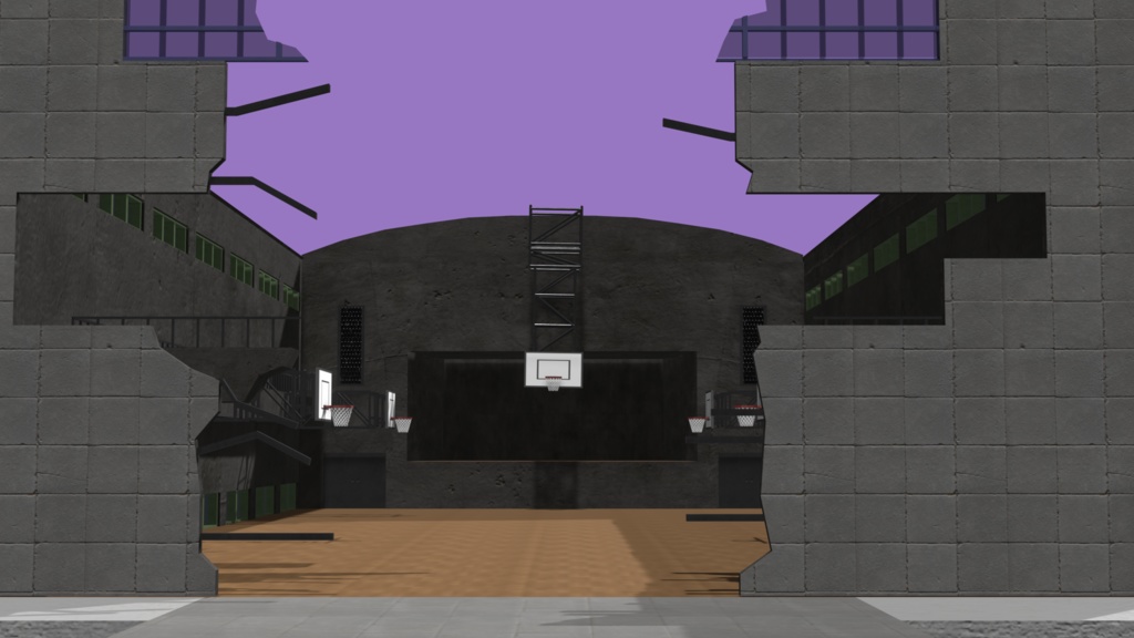 【Blender】時告げ砦/TheTimeTellingFortress