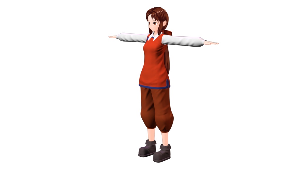 【Blender】ホリィ/Holly (モンスターファーム/Monster Rancher)