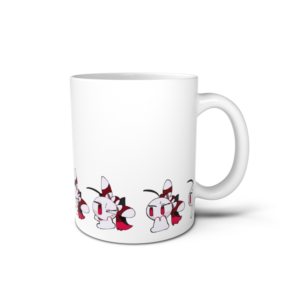 マグカップ【白ハゲ】by水綿