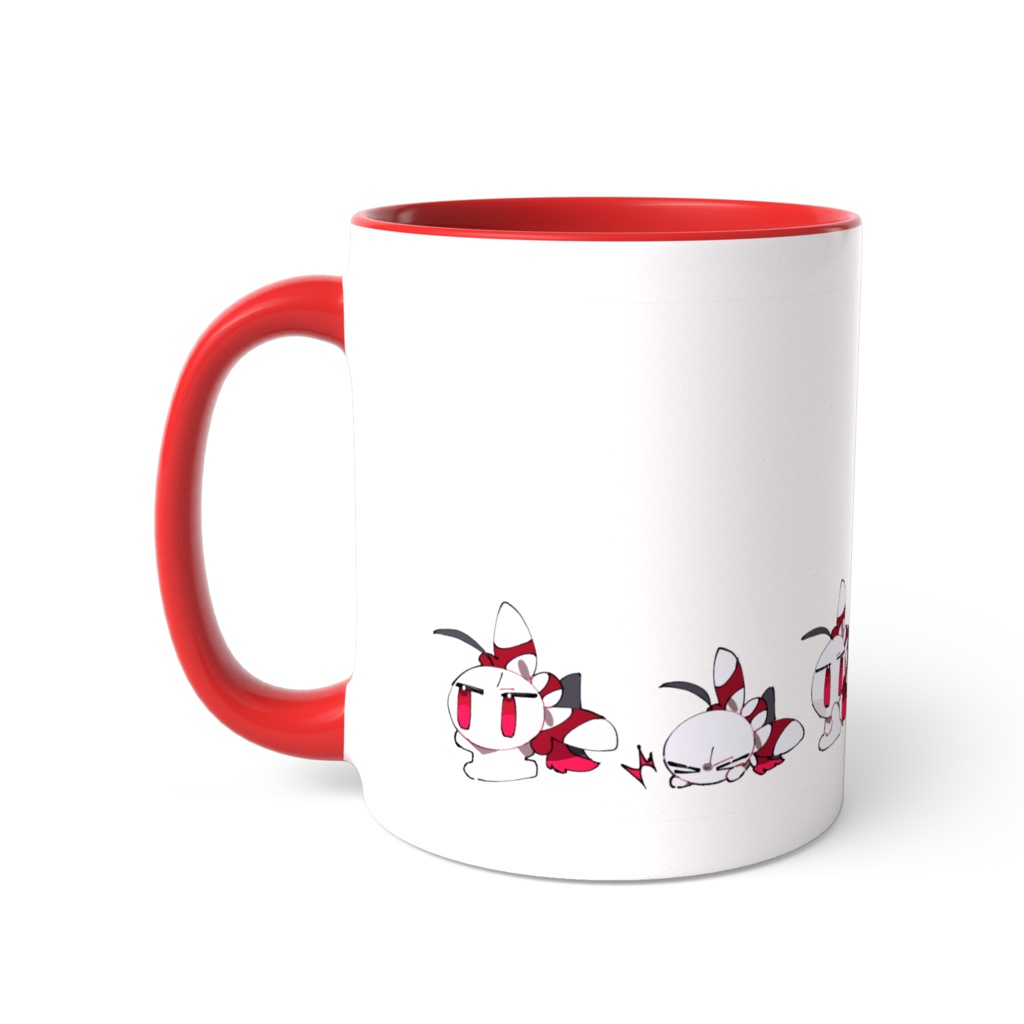 マグカップ【白ハゲ】by水綿