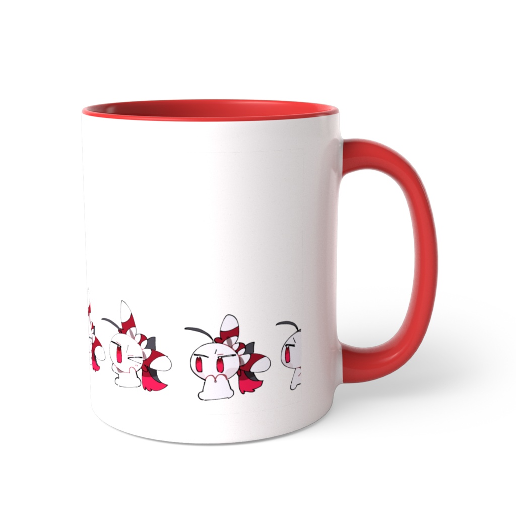 マグカップ【白ハゲ】by水綿