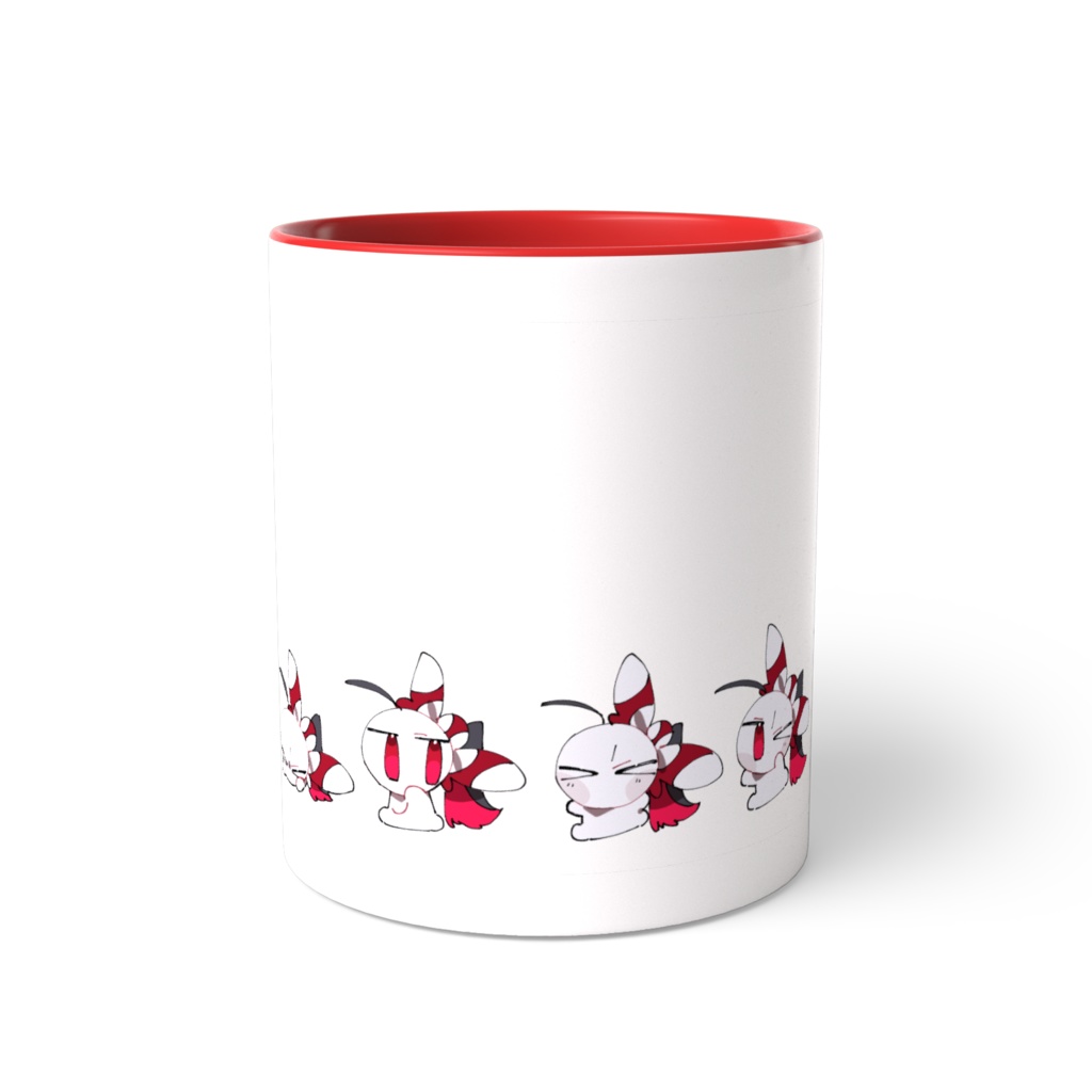 マグカップ【白ハゲ】by水綿