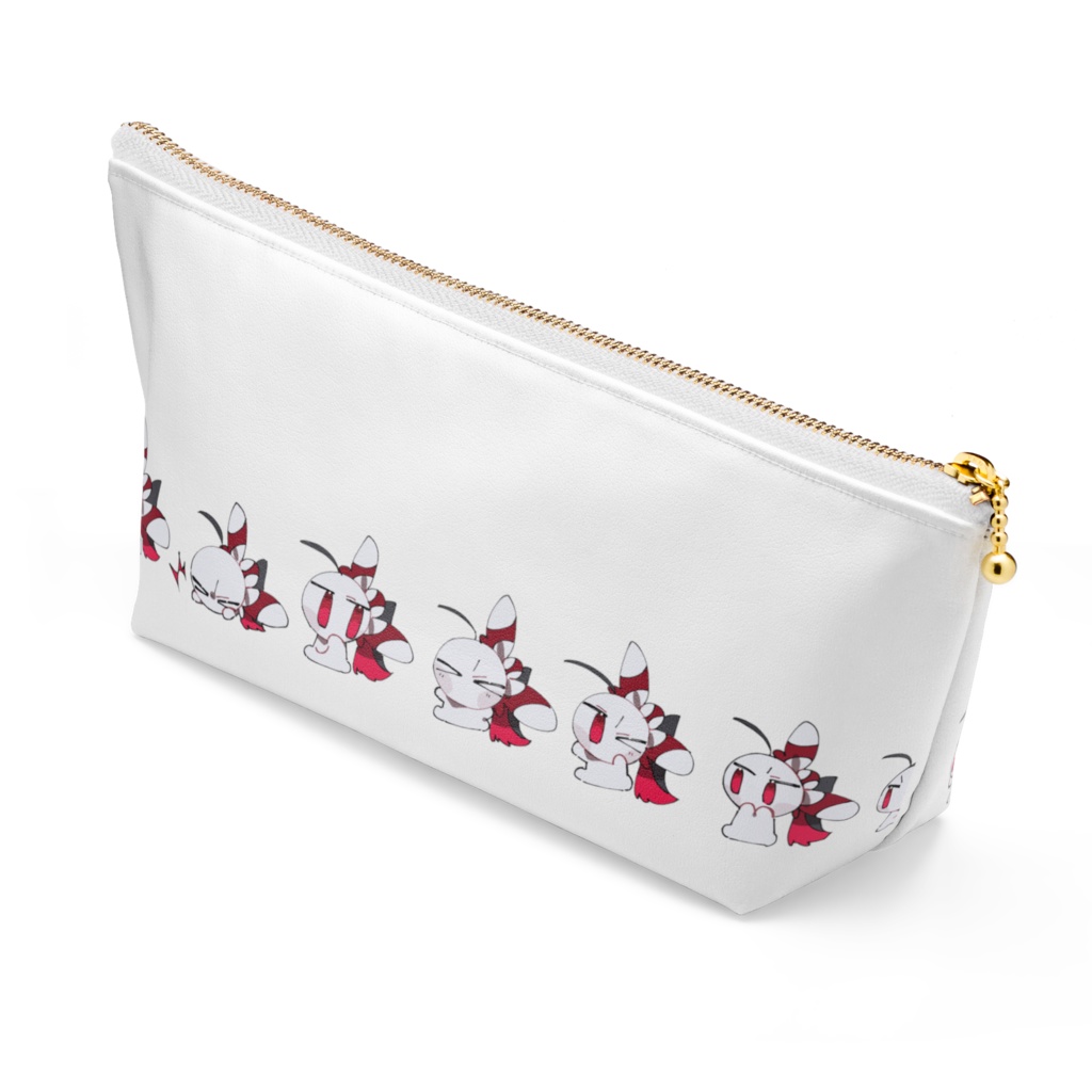 ポーチ【白ハゲ】by水綿