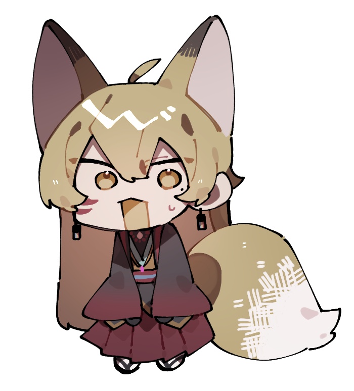 お狐様アクブロ