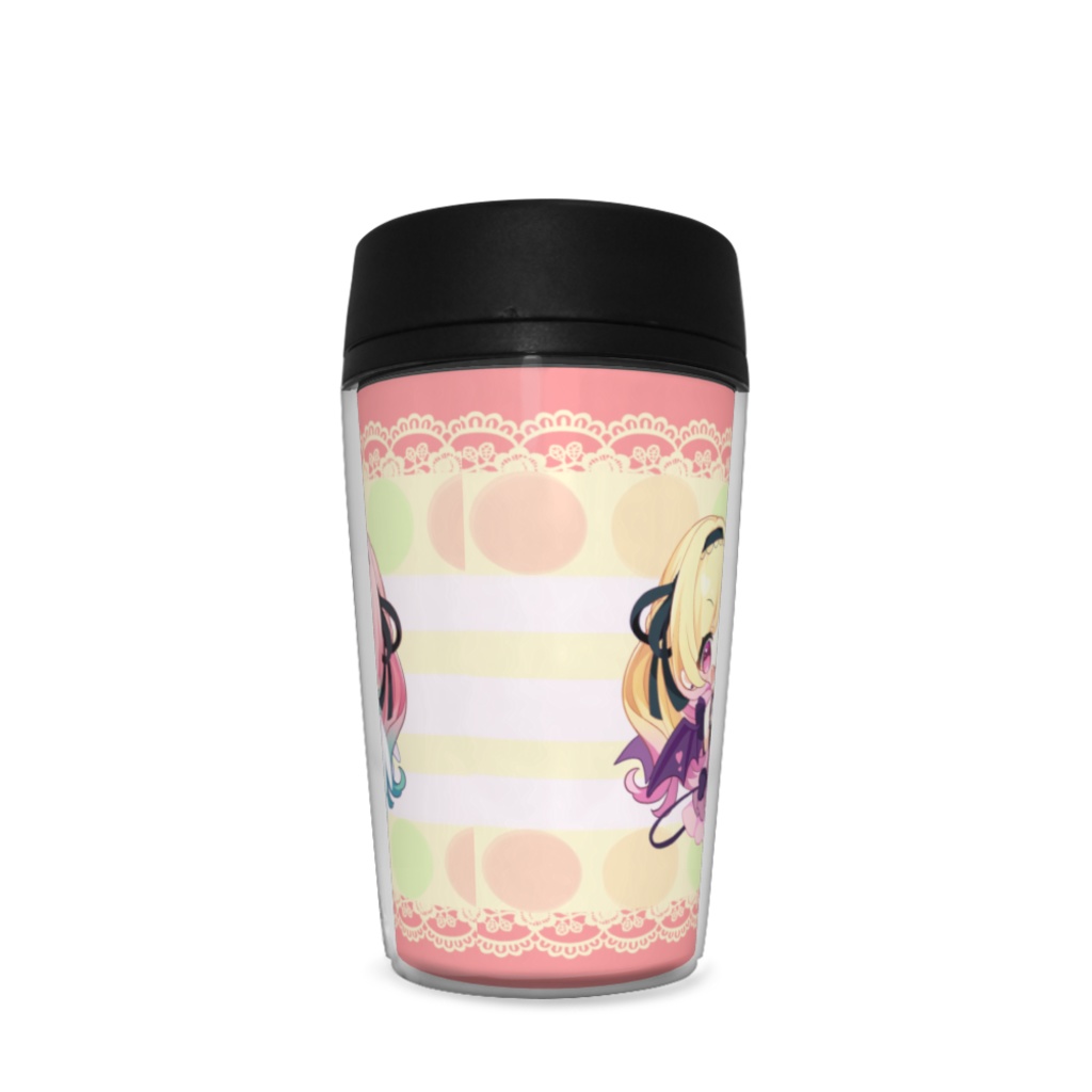 ねむいタンブラー(背景あり)