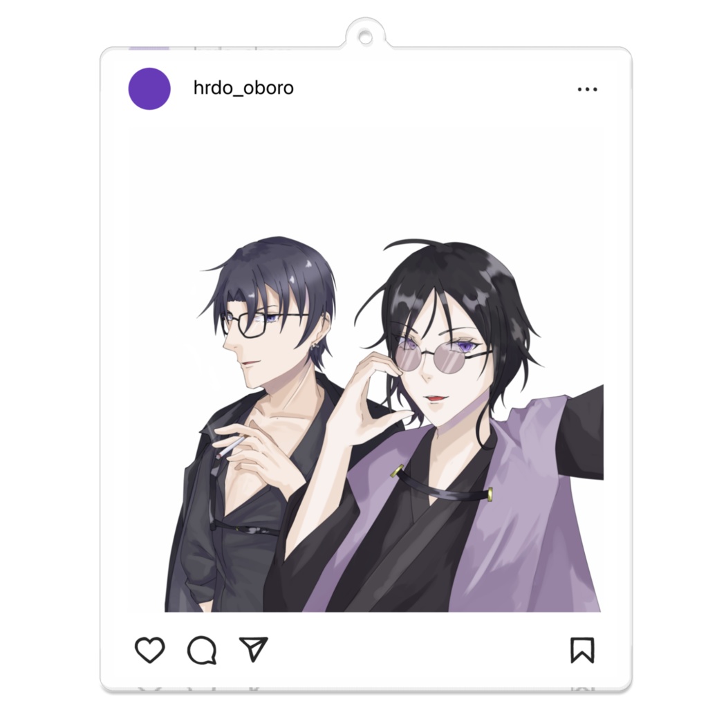 威月&朧アクキー